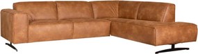 Hoekbank - Lambada - rechts - leer Colorado cognac 03