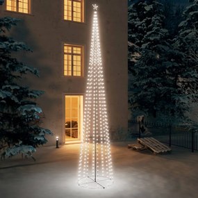vidaXL Kegelkerstboom 752 LED's 160x500 cm koudwit