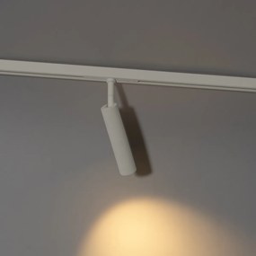 Moderne spot wit voor railsysteem 1-fase  - Slimline Uzzy