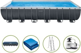 Intex Ultra XTR Frame Set opbouwzwembad - rechthoekig - L732 x B366 x H132 cm