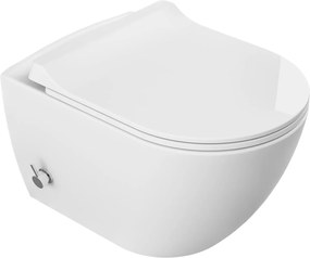 Kerra Viba Sua hangtoilet met douche wc en tornado flush wit