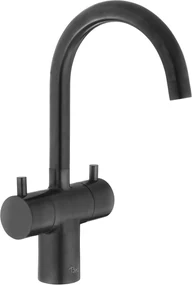 Ben Lavion draaibare wastafelkraan gunmetal pvd