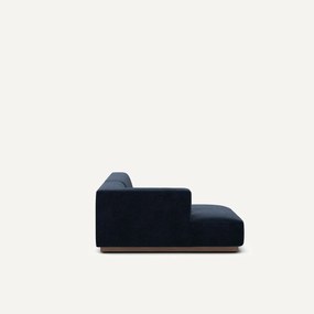 Linker hoekbank XL chenille fluweel, Jacopo
