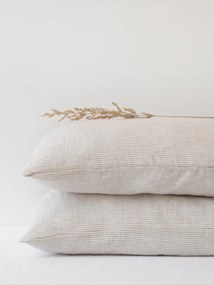 Linnen kussenhoes Natural Stripes
