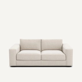 Compacte 3-zitsbank in gevlekt canvas, SKANDER