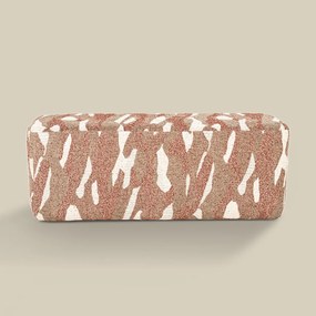 Halbank Grafische Print Rood