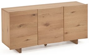 Kave Home Rasha Eiken Boomstam Dressoir 150 Cm - 150x41x71cm.