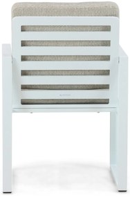 Tuinstoel Aluminium Wit Lifestyle Garden Furniture Nuno