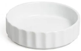Taart-/ quichevorm, porselein,Ø 12 cm