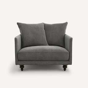 Fauteuil viscose/polyester, Lazare