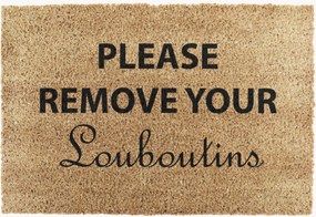 Deurmat Please Remove Your Louboutins