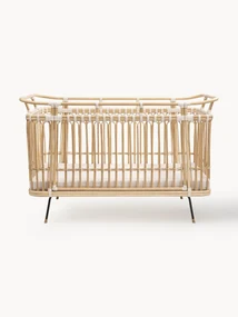 Handgemaakte babybed Paul van rotan
