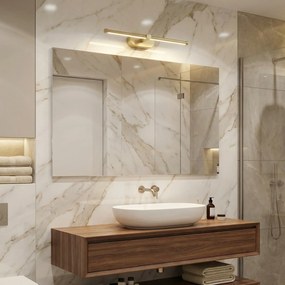 Badkamer LED-wandlamp APP1892-1W 40 cm BRUSH GOLD