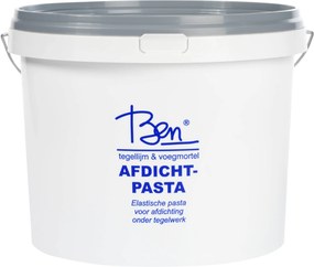 Ben afdichtpasta met afdichtband (12m) en blokkwast 5 kg