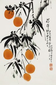 Ilustratie Japanese Oranges, Treechild