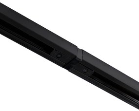 Modern railsysteem met 10 spots zwart 1-fase  - Iconic Jeana