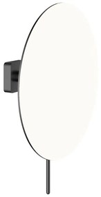 Hotbath Gal vergrotingsspiegel met wandmontage geborsteld gunmetal PVD