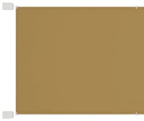 vidaXL Luifel verticaal 60x800 cm oxford stof beige