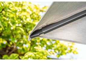 Garden Impressions Hawaii Big Pole II zweefparasol 350x350 cm - royal sand