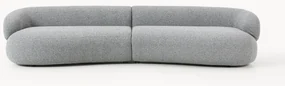 Bouclé bank Alba (4-zits)