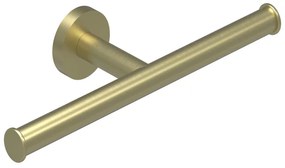 IVY Toiletrolhouder - dubbel - Geborsteld mat goud PVD 6500454