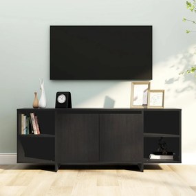 vidaXL Tv-meubel 130x35x50 cm spaanplaat zwart