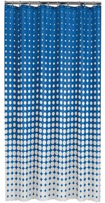 Sealskin douchegordijn Speckles 180 cm koningsblauw 233601323
