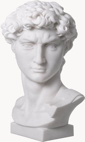 Decoratief object Head David van marmer