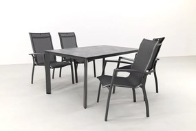 Kettler Edge/Legato 160 cm. tuinset - 5-delig