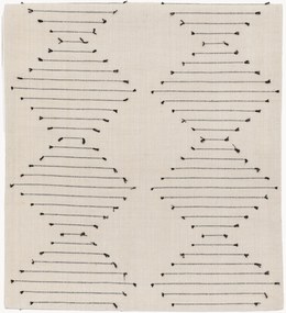 Katoenen tafelloper Diamond Weave