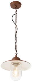 Moderne buiten hanglamp roestbruin IP44 - Kansas