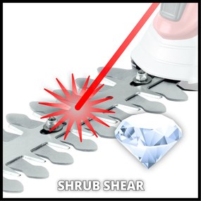 Einhell GE-CG 12 Li Accu Gras- en Heggenschaar