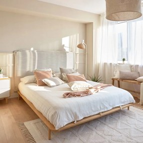 Kave Home Anielle Japandi Bedframe Hout 180x200 Cm