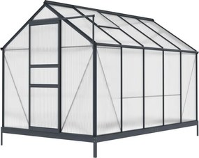 Azalia aluminium serre 1,9 x 3,1 m CoverTech antraciet