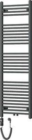 Mexen Mars elektrische radiator 1500 x 500 mm, 600 W, antraciet - W110-1500-500-2600-66