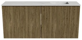 Mondiaz Joya DLux 90cm toiletmeubel dusk met wastafel faye rechts 1 kraangat opalo