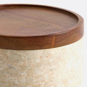 Opbergdoos in marmer, Marcia