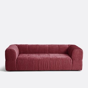 Rechte 3-zit dik fluweel, LIZZY