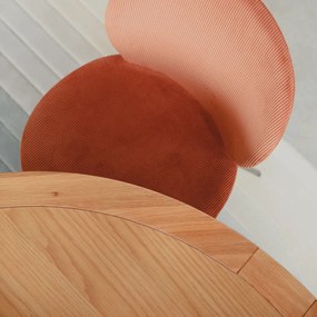 Zuiver Storm Eettafel Rond Eiken - 128 X 128cm.