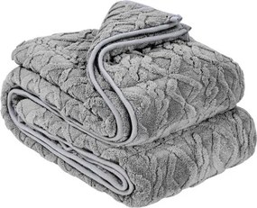 VEVOR verzwaringsdeken, 9 kg, therapiedeken 1524 x 2032 mm, verzwaringsdekens Queen-size, Sherpa fleece deken met glasparels, voor volwassenen van 90-113 kg, angst- en stressverlichting, grijs
