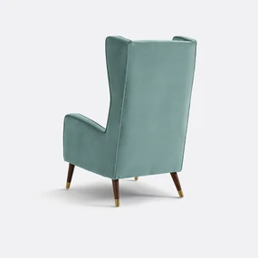 Fauteuil XXL in fluweel, (Y)