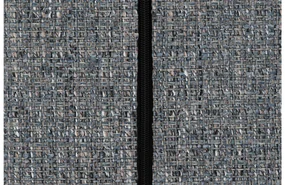 Goossens Eetkamerstoel Lisbet blauw stof met armleuning, elegant chic