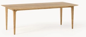 Eettafel Archie van eikenhout, in verschillende formaten