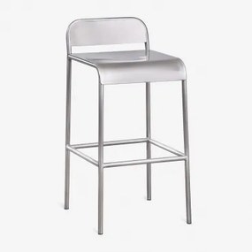 Set Van 2 Hoge Krukken Van Roestvrij Staal Narnial Roestvrij Staal & ↑65 Cm - Sklum