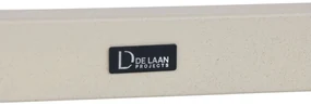 De Laan Projects Laan Marano Bistrotafel X Aluminium Taupe