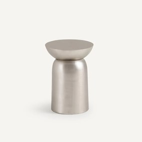 Bijzettafel in gegoten aluminium, Fraulino