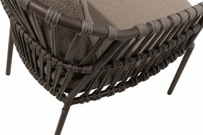 4 Seasons Outdoor Capalbio dining chair terre  Tuinstoel    bruin weerbestendig