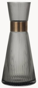 Mondgeblazen karaf Grand Cru van rookglas, 1 L