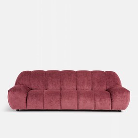 4-zits bank van dik fluweel Nuria
