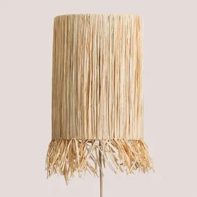 Bellver Wandlamp Van Raffia Natuurlijk - Sklum